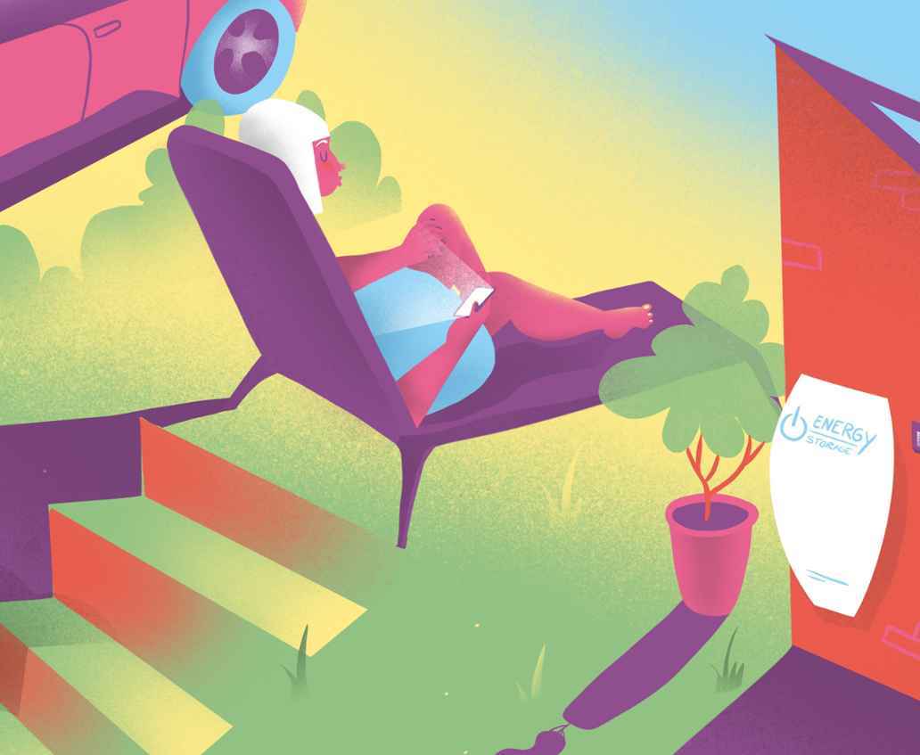 Illustration Batterien Vor- und Nachteile